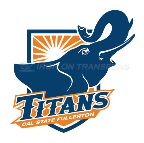 Cal State Fullerton Titans logo T-shirts Iron On Transfers N4069